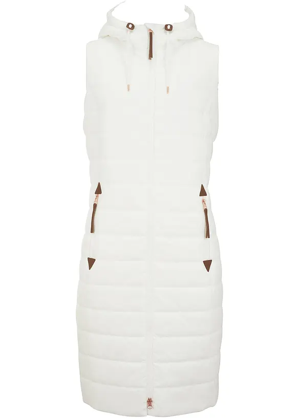 Doudoune longue sans manches, bonprix