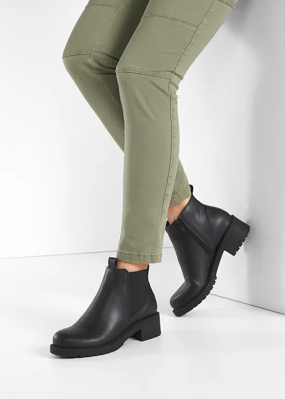 Bottines Chelsea à semelle crantée, bonprix