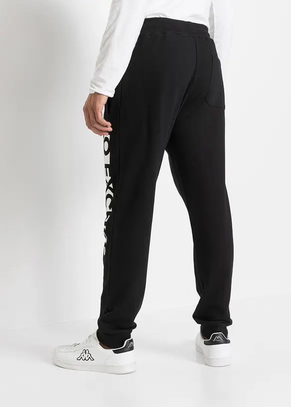 Pantalon de jogging à imprimé sportif, 100% coton, bonprix
