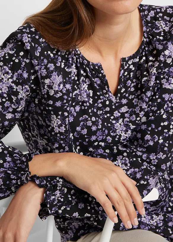 Blouse à manches longues, bonprix