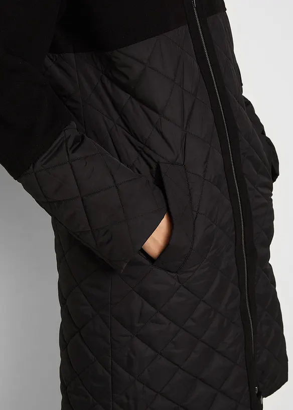 Manteau bi-matière, bonprix