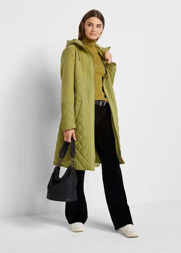 Manteau bi-matière, bonprix