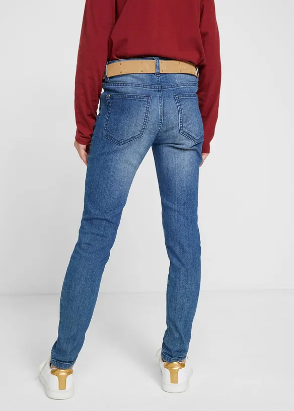 Jean skinny taille mi-haute, bonprix