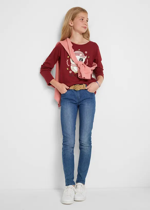 Jean skinny taille mi-haute, bonprix