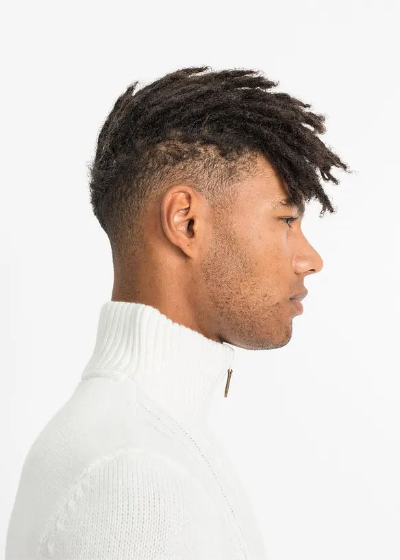 Pull camionneur en grosse maille torsadée, bonprix