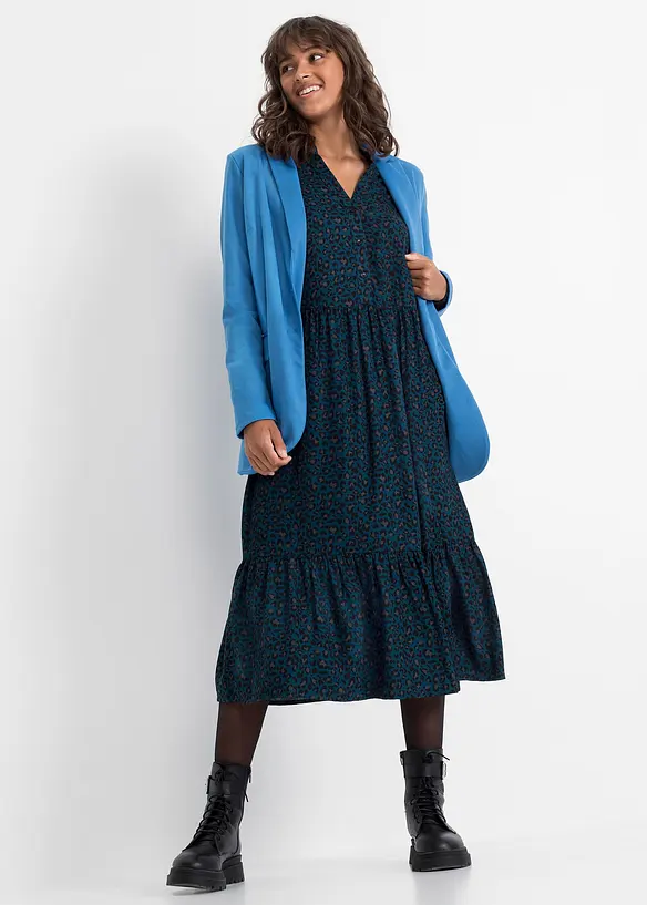 Robe midi en viscose, bonprix