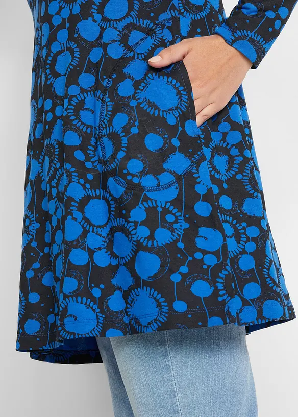 T-shirt long en viscose extensible, bonprix