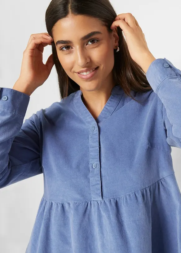 Robe en velours de coton côtelé, bonprix