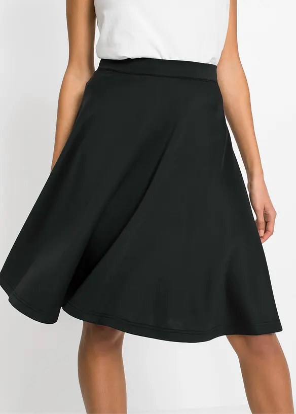 Jupe douce en néoprène, bonprix