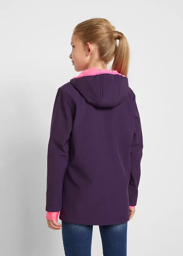 Veste softshell imperméable à capuche, bonprix