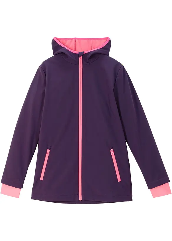 Veste softshell imperméable à capuche, bonprix