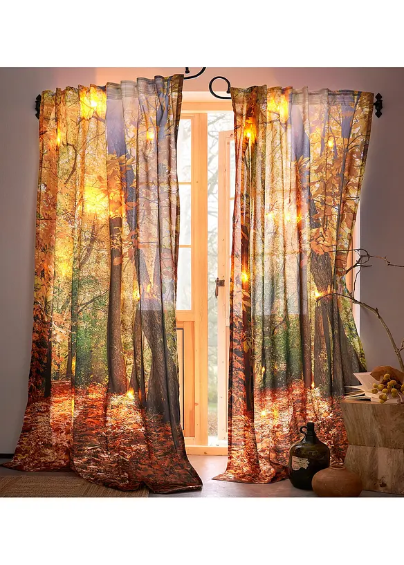 Panneau LED avec imprimé automnal (1 pce.), bonprix