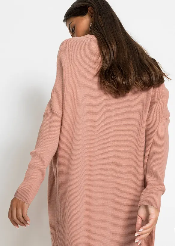 Pull long en viscose mélangée, bonprix