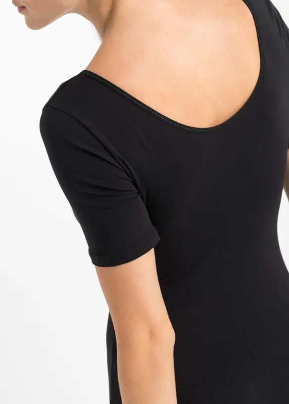 Body coton manches coude, bonprix