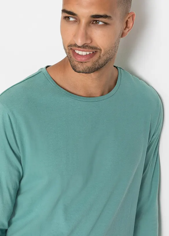 Lot de 3 T-shirts manches longues, bonprix