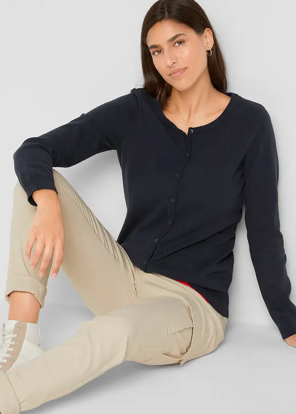 Gilet en fine maille, bonprix