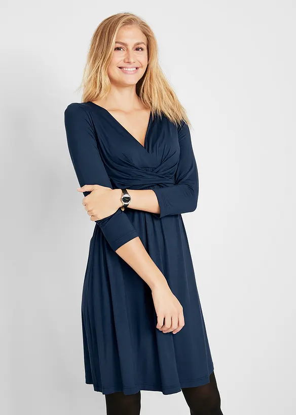Robe de grossesse/allaitement en viscose extensible, bonprix