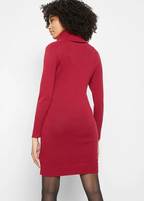 Robe en maille de grossesse zipp&eacute;e avec fonction allaitement, bonprix