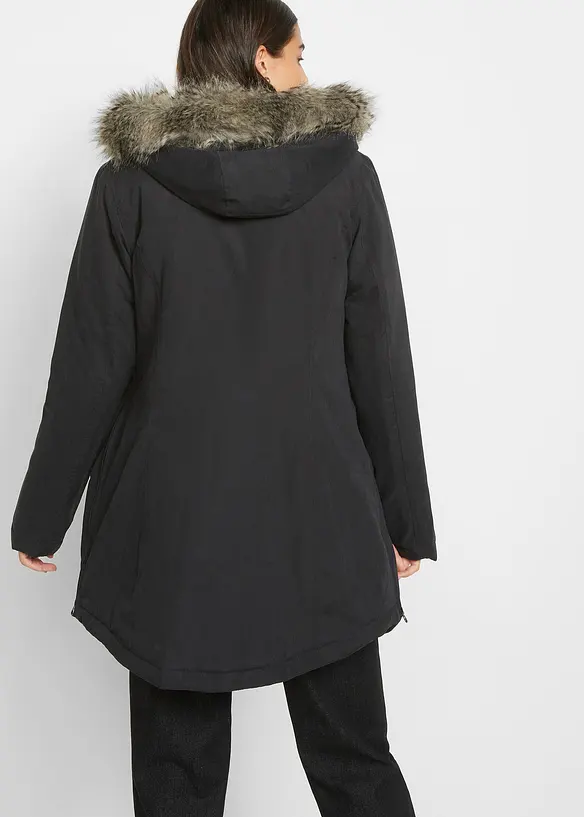 Parka avec fermetures zippées sur le côté, bonprix