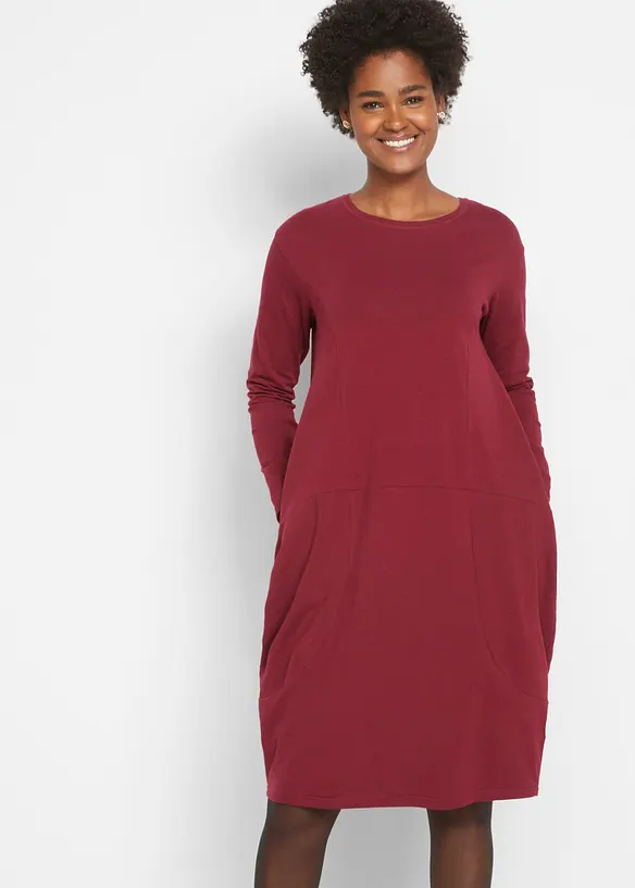 Robe de forme ovoïde en jersey, bonprix