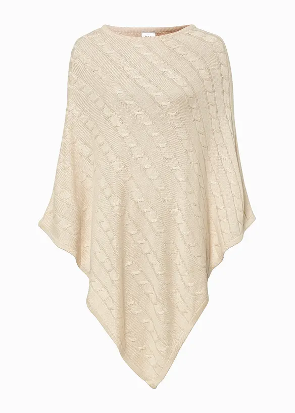 Poncho avec teneur en cachemire, bpc bonprix collection