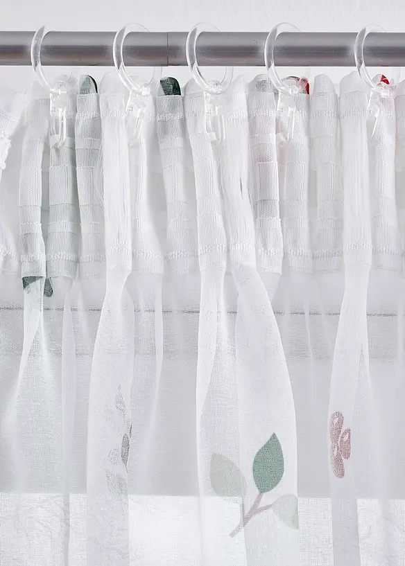 Voilage avec imprimé Noël (1 pce), bonprix