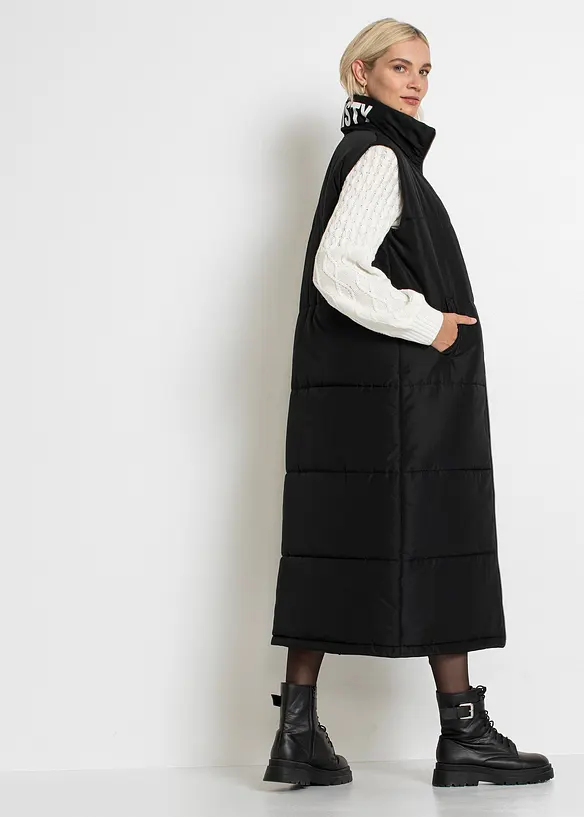 Gilet long sans manches, finition Bionic, bonprix