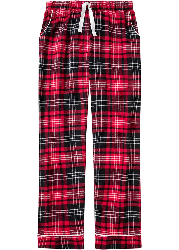 Pantalon de pyjama tissé en flanelle, bonprix