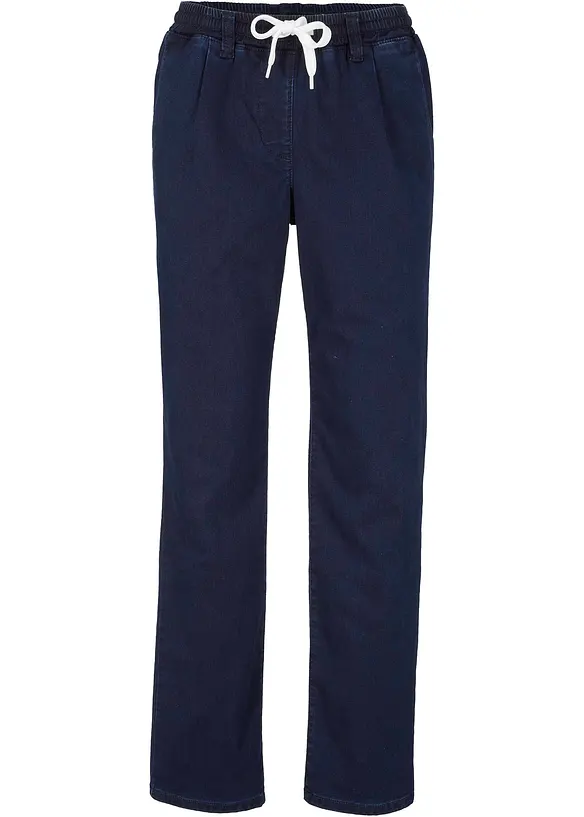 Jean chaud à empiècement taille confortable, bonprix