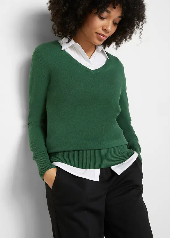 Pull en fine maille, bonprix