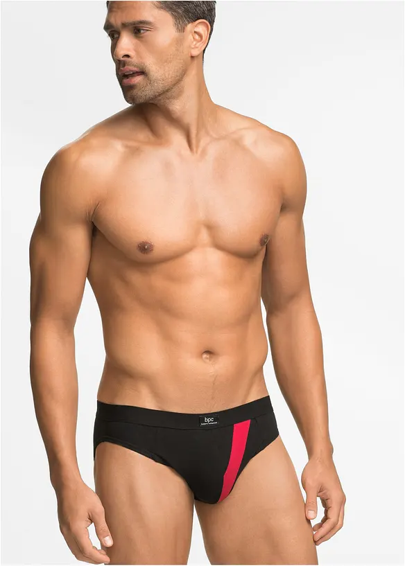 Lot de 5 slips coton, bonprix