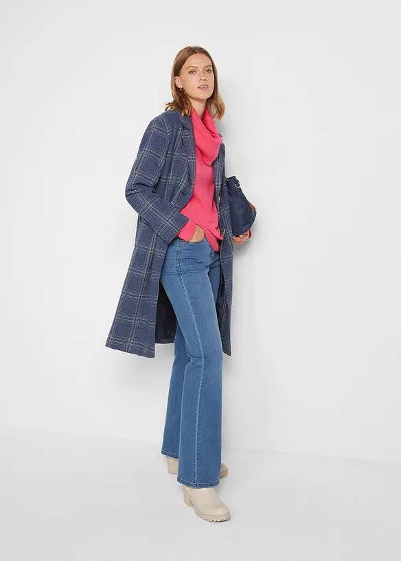 Pull en fine maille &agrave; col boule, bonprix