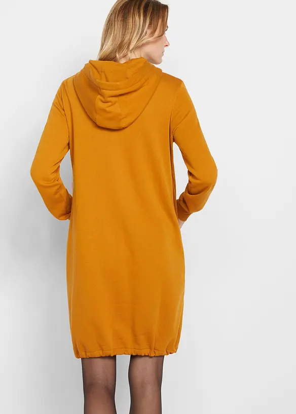 Robe sweat en coton mélangé, bonprix