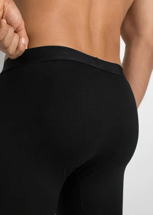 Lot de 7 boxers longs coton, bonprix