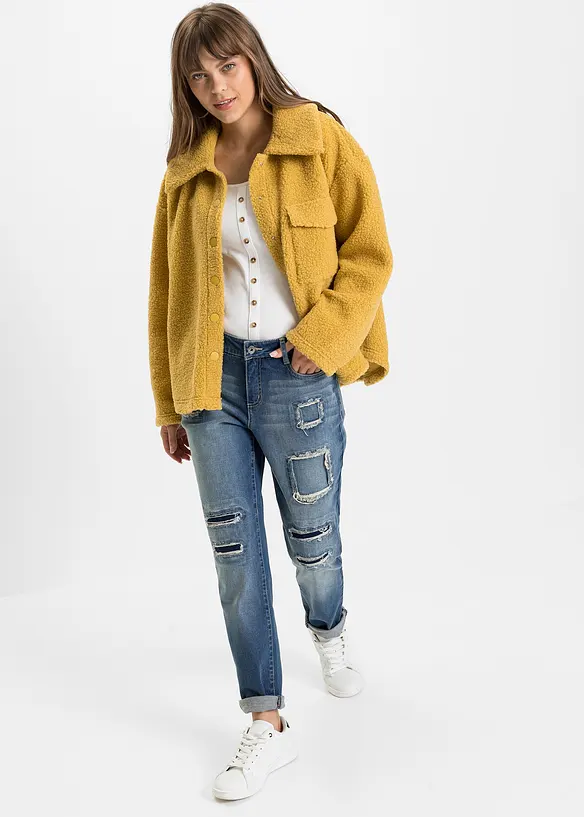 Jean boyfriend taille mi-haute, bonprix