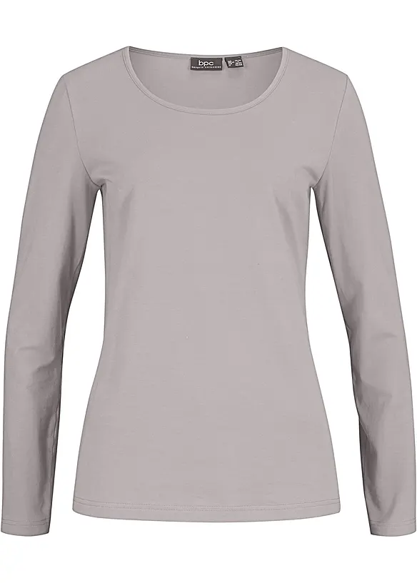 Lot de 2 T-shirts manches longues, bonprix