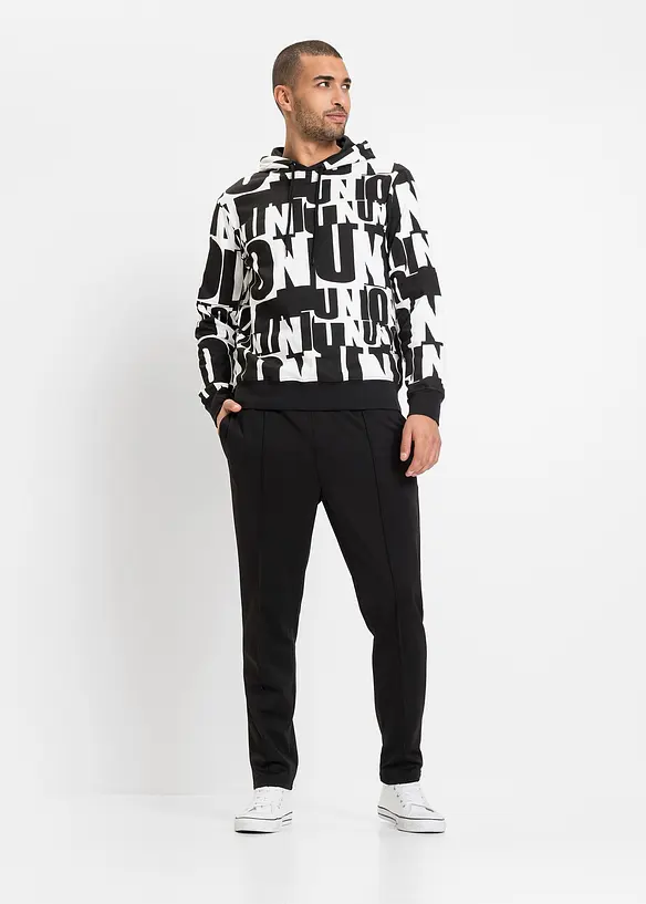 Sweat &agrave; capuche en coton, bonprix