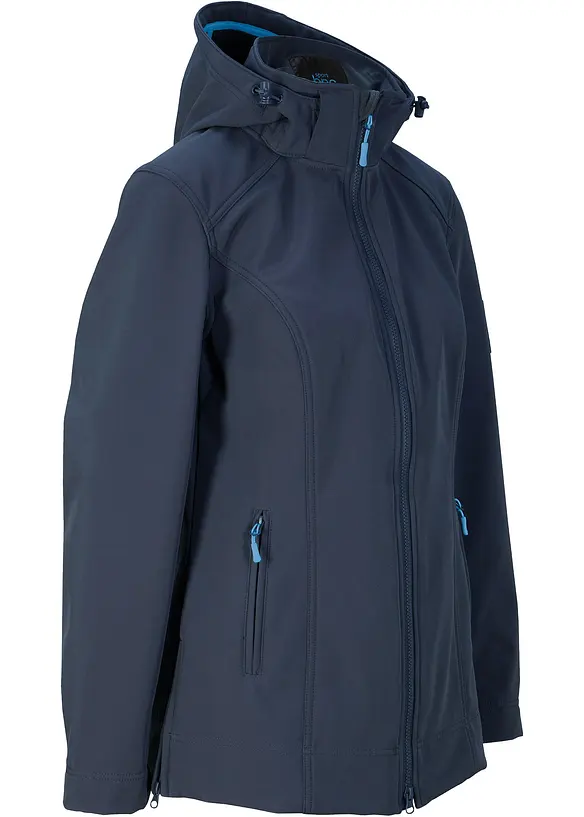 Veste softshell extensible, imperm&eacute;able, bonprix