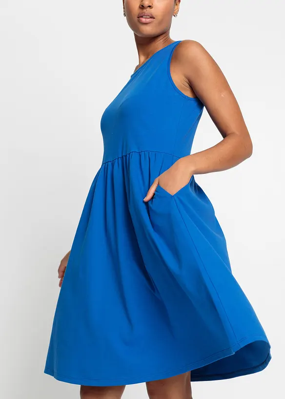 Robe à poches en jersey 100% coton, bonprix