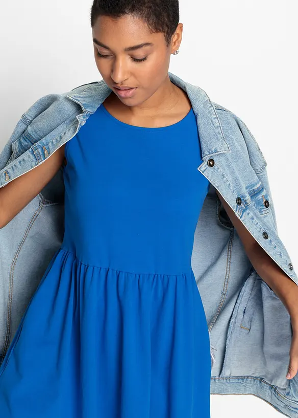 Robe à poches en jersey 100% coton, bonprix