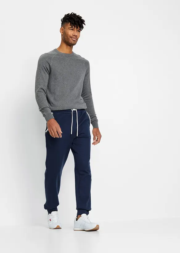 Lot de 2 pulls en fine maille 100% coton, bonprix