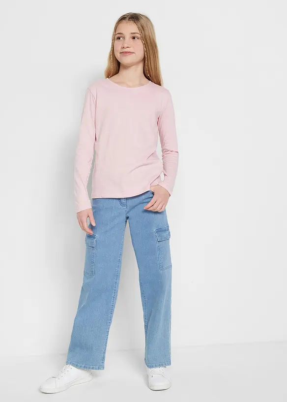 Jean cargo ample, bonprix