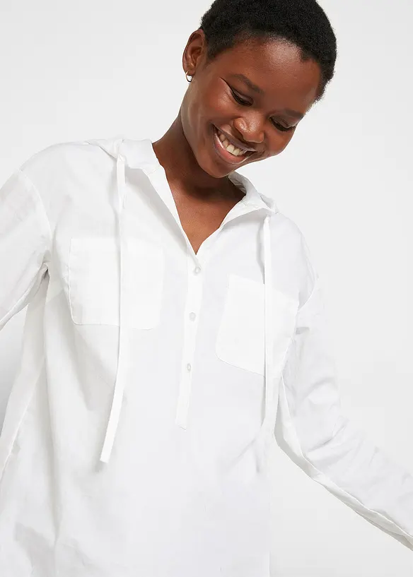 Blouse-tunique 100% coton, bonprix