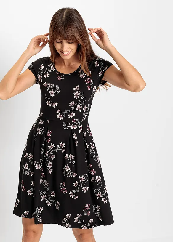 Robe en jersey viscose extensible, bonprix