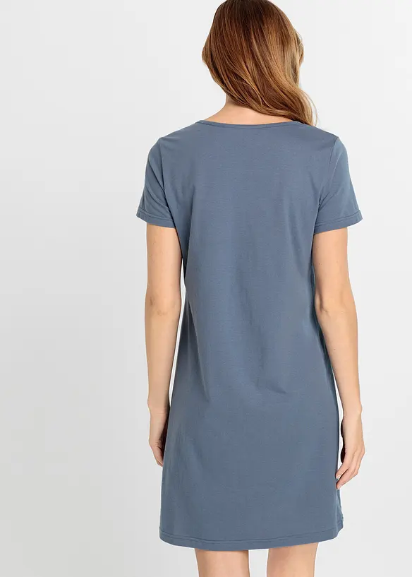 Chemise de nuit courte 100% coton, bonprix