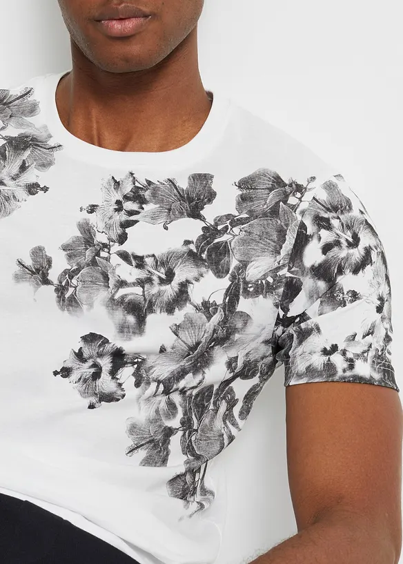 T-shirt, coupe slim, bonprix