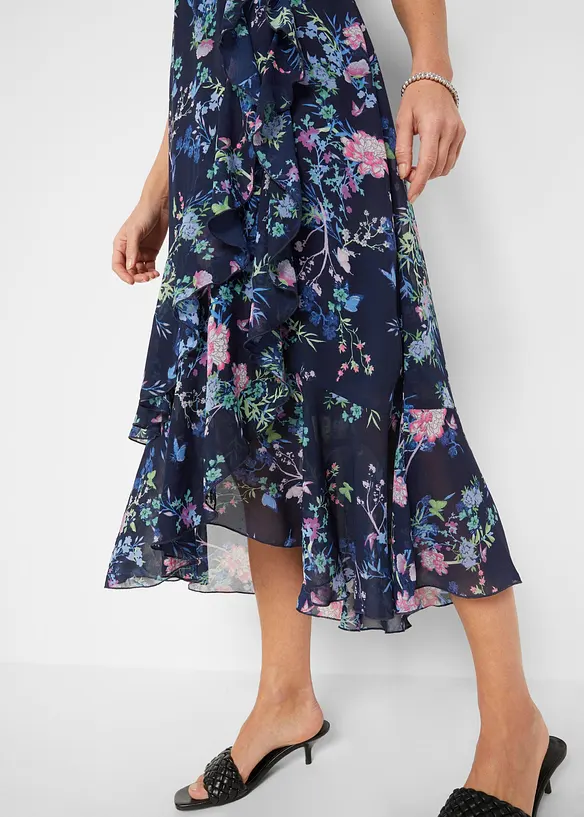 Robe en crêpe, bonprix