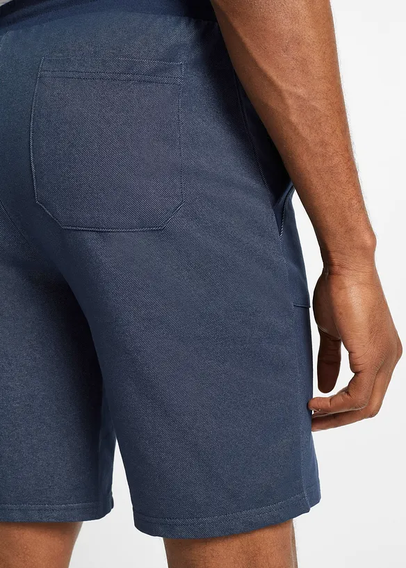 Bermuda en molleton aspect jean, bonprix