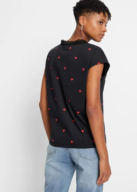 T-shirt imprimé 100% coton, bonprix