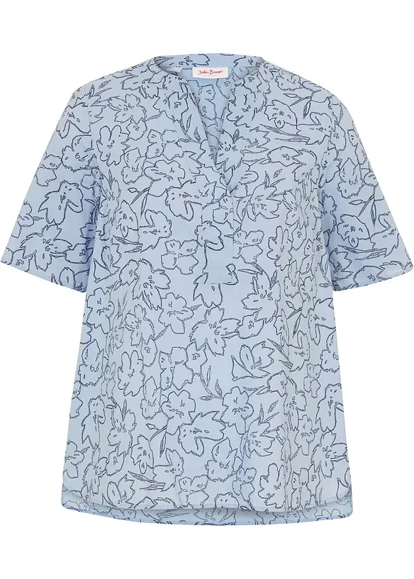 Blouse longue 100% coton, bonprix